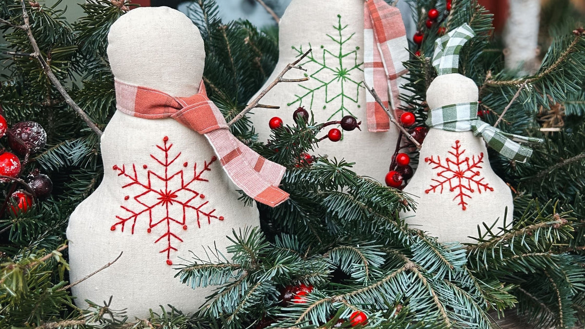 Finn Frost Snowman Pattern | Remi Vail Studio | Tamara Darragh