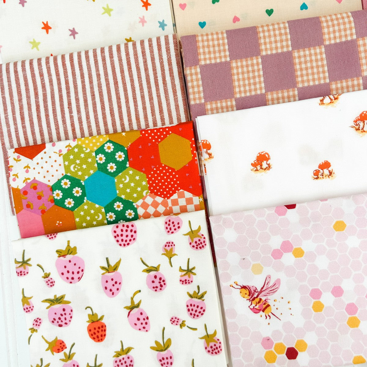 Backyard Magic - Custom Curated Fabric Bundle - 18 FQs or Half Yards
