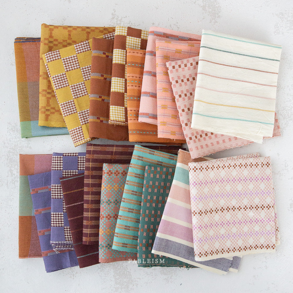 Blossom Pink Track Stripe - Canyon Springs - Fableism Supply Co - CSW10BLOSSOM