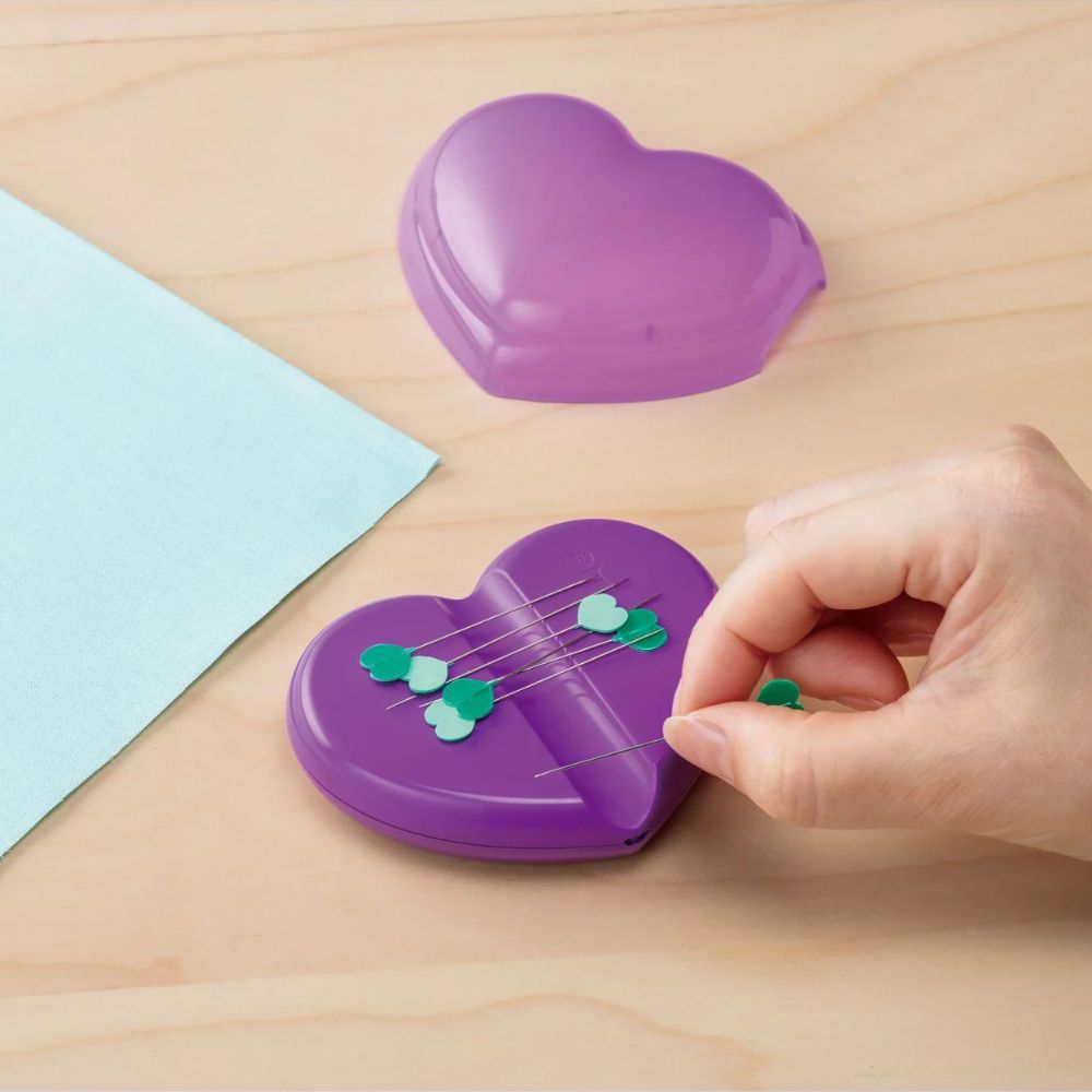 Heart Shaped Pins - Clover