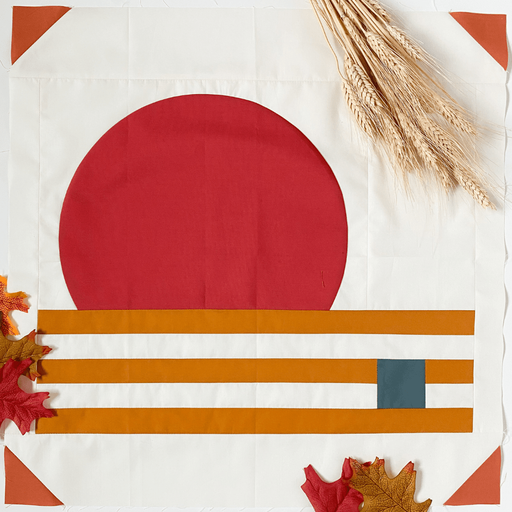 Harvest Moon Quilt | Remi Vail Studio | Copyright 2023 | Product Image 1000 x 1000 1