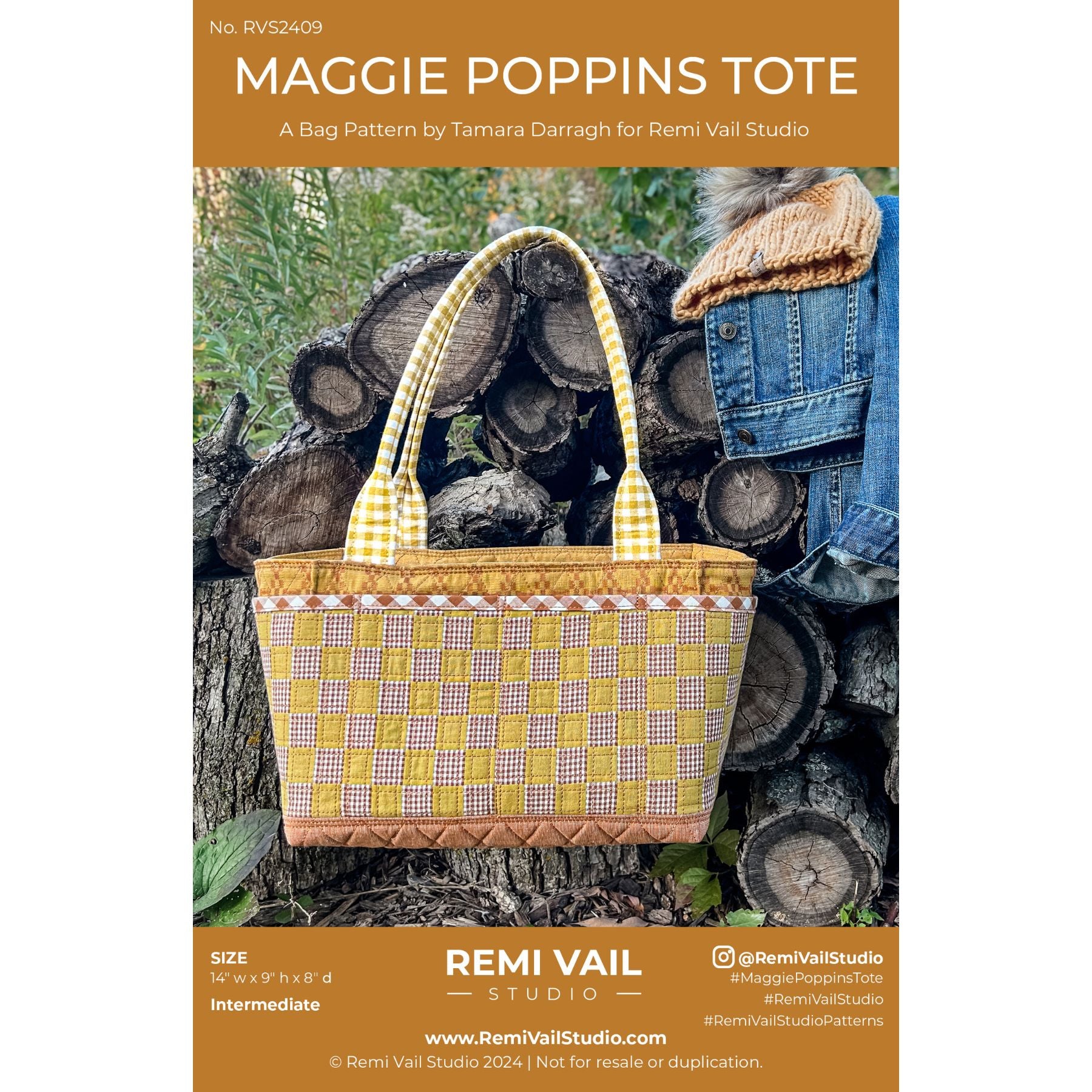 Poppins bag pattern clearance