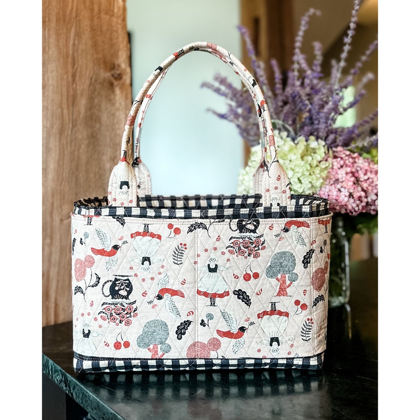 Maggie Poppins Tote Bag Pattern - PDF