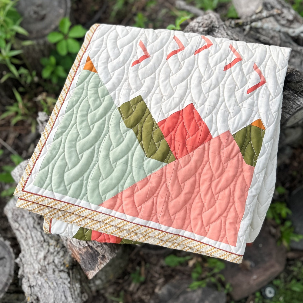 2025 Sweater Weather Sampler - Cover Quilt Kit (Top + Binding with Flange, Optional Backing)