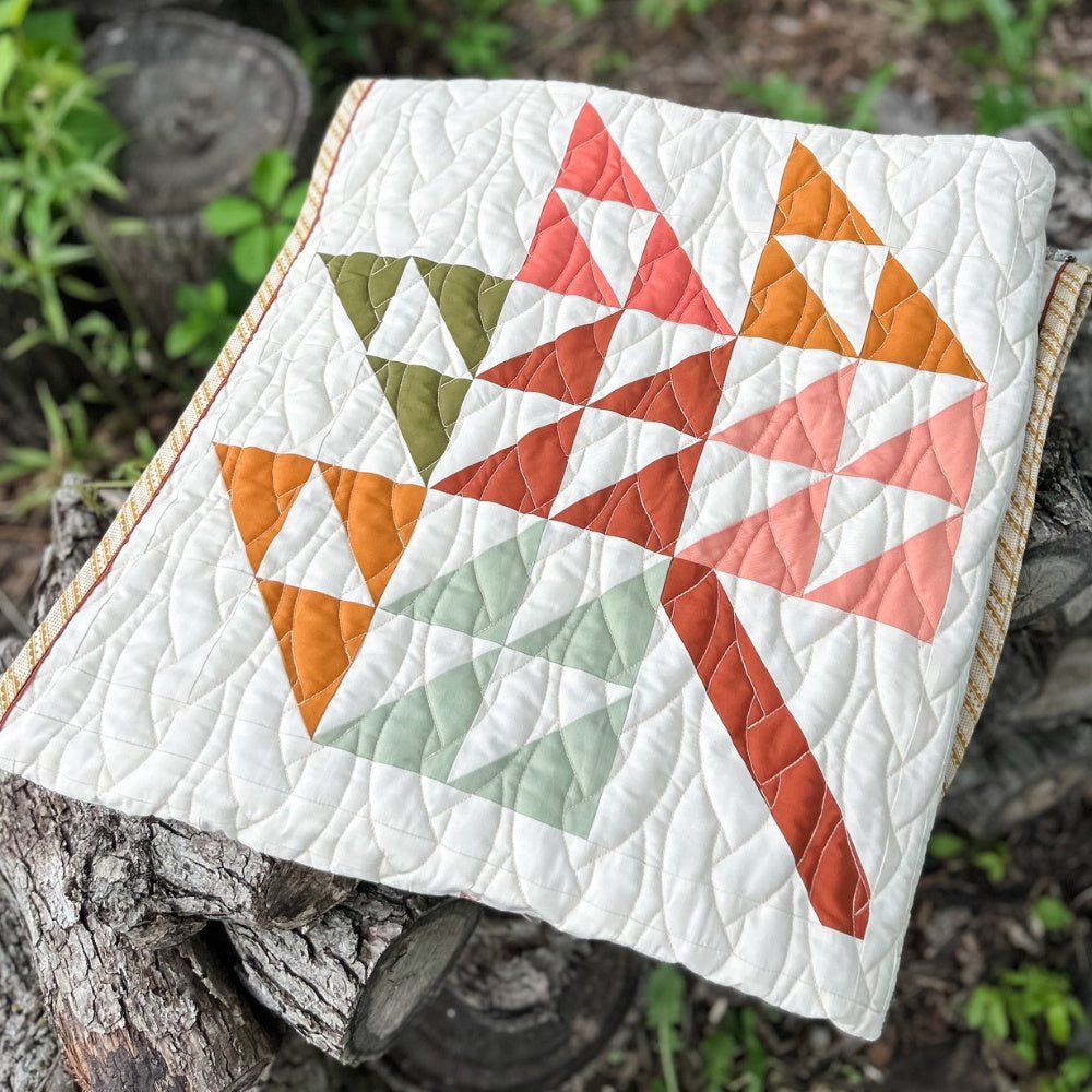 2025 Sweater Weather Sampler - Cover Quilt Kit (Top + Binding with Flange, Optional Backing)