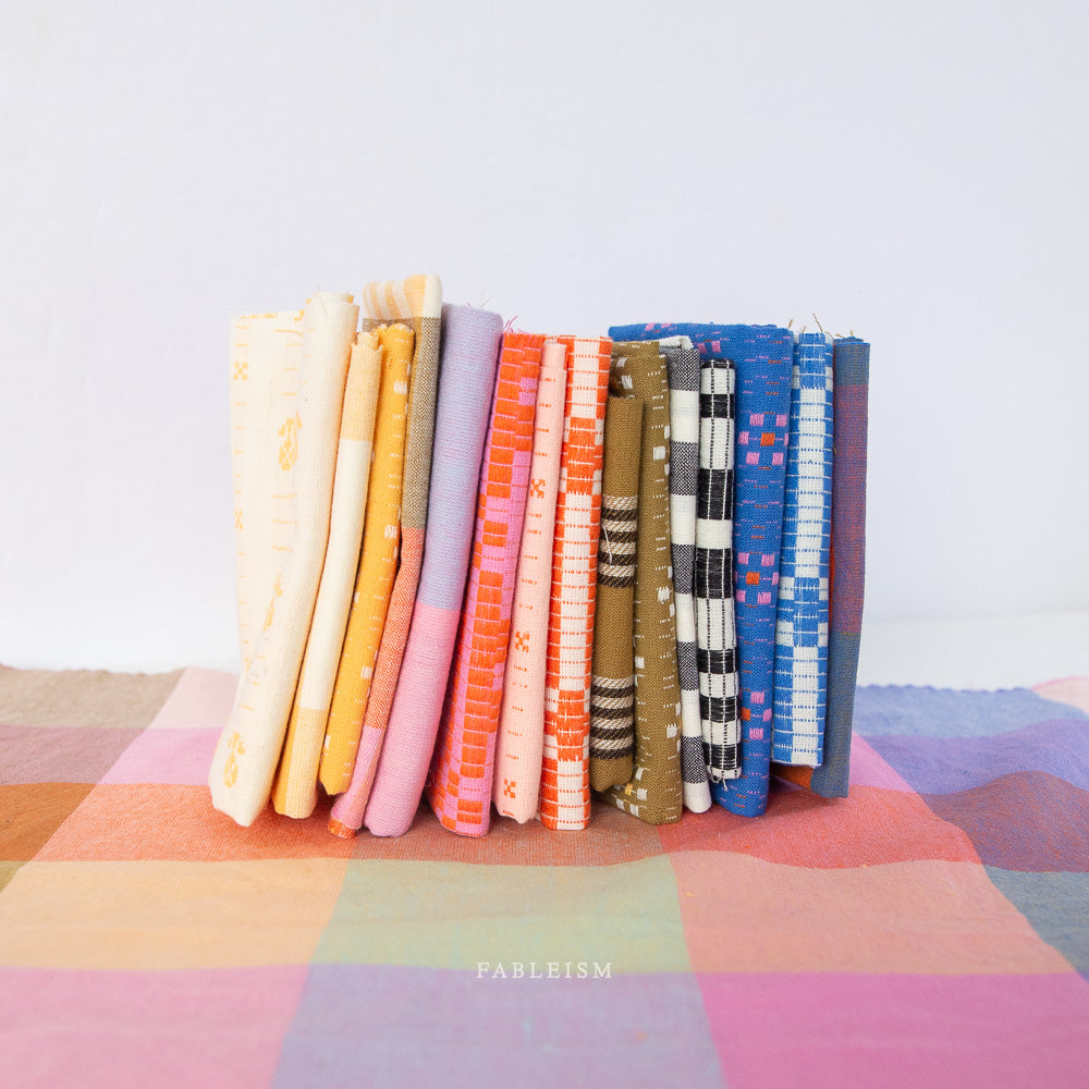 Pink Red Astrid Weave - Swedish Holiday Collection - Fableism Supply Co - SWH105PINKRED
