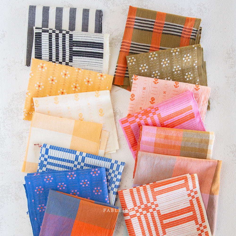 Pink Red Astrid Weave - Swedish Holiday Collection - Fableism Supply Co - SWH105PINKRED