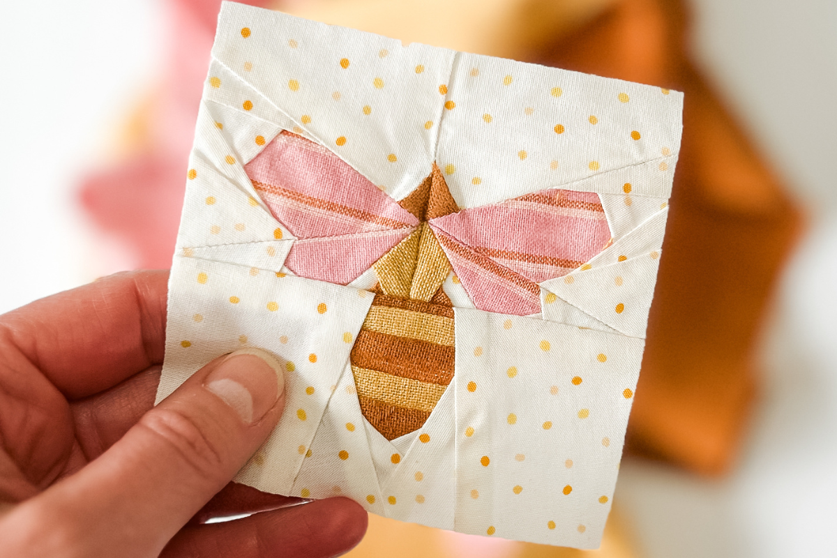 Crafting the Buzzy Bee Block – Remi Vail Studio