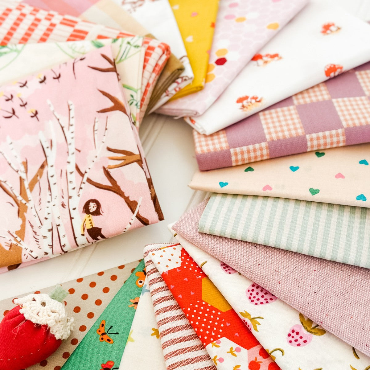 Backyard Magic - Custom Curated Fabric Bundle - 18 FQs or Half Yards