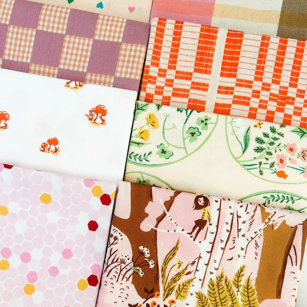 Backyard Magic - Custom Curated Fabric Bundle - 18 FQs or Half Yards