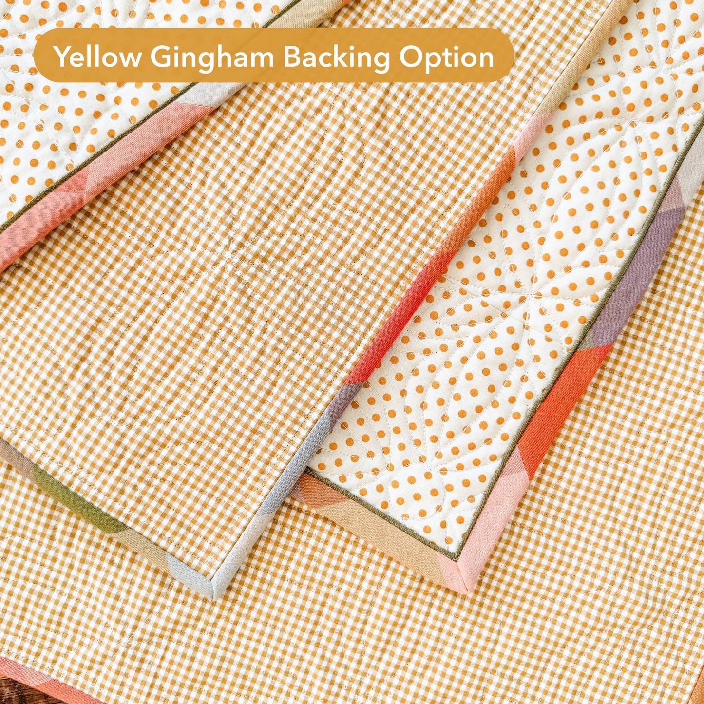 Lumi Quilt Kit - Throw Size Cover Version (Top and Binding + Optional Backing)