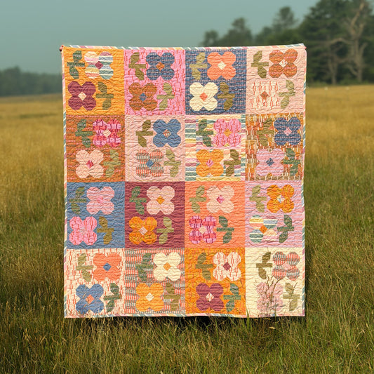 Mary Golden Quilt Kit - Lap Size Mix & Match Version