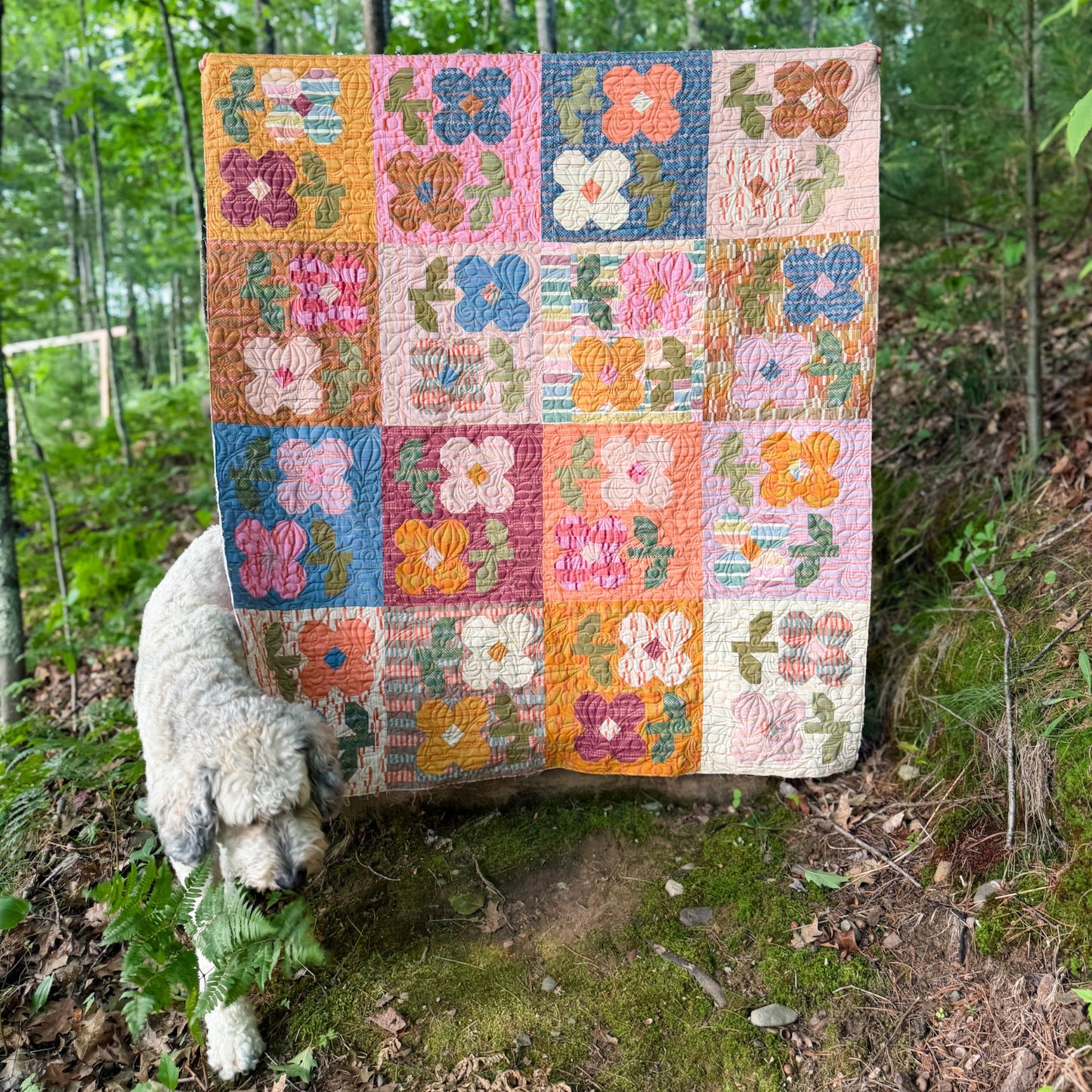 Mary Golden Quilt Kit - Lap Size Mix & Match Version