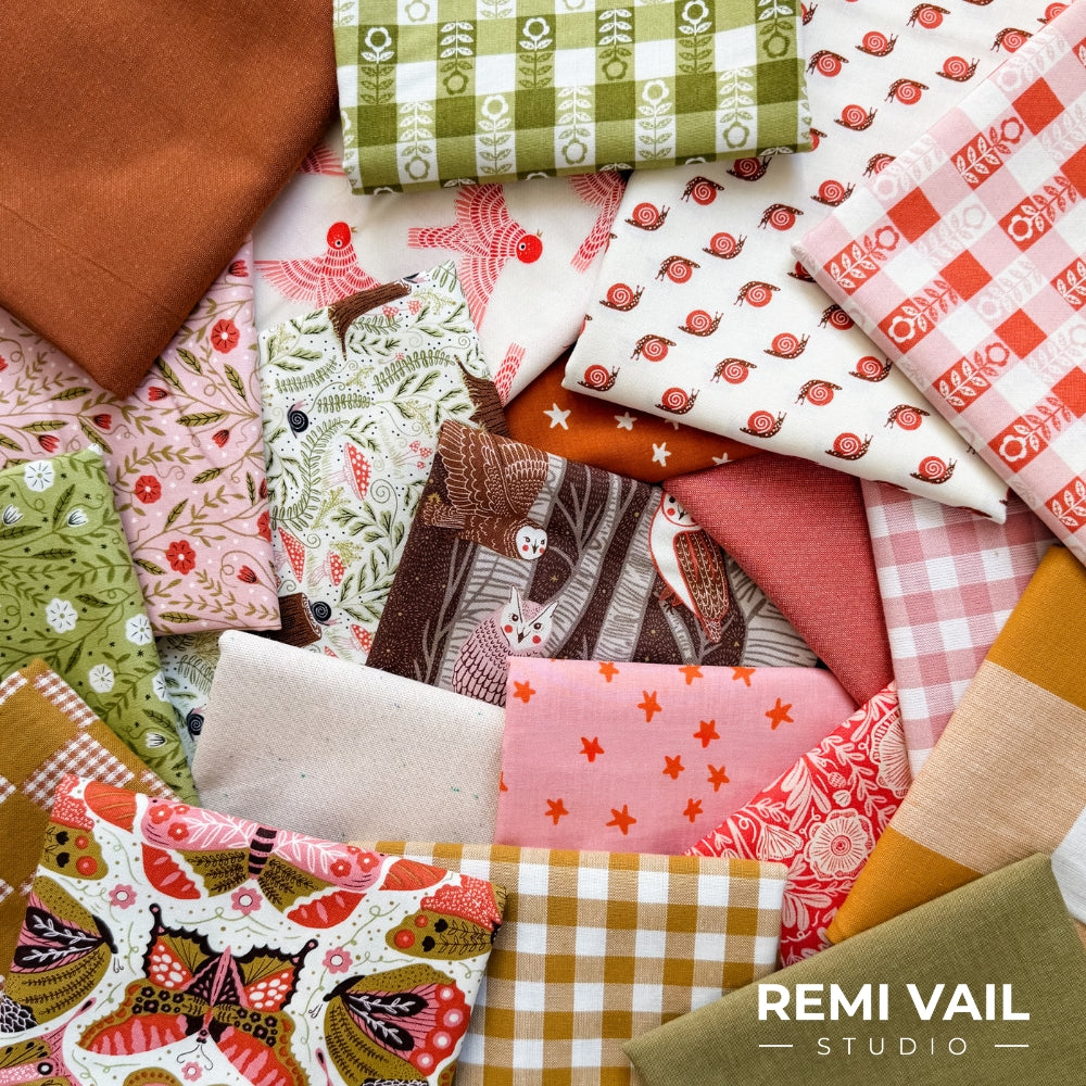 Hidden Hollow - Custom Curated Fabric Bundle - 20 FQs or Half Yards