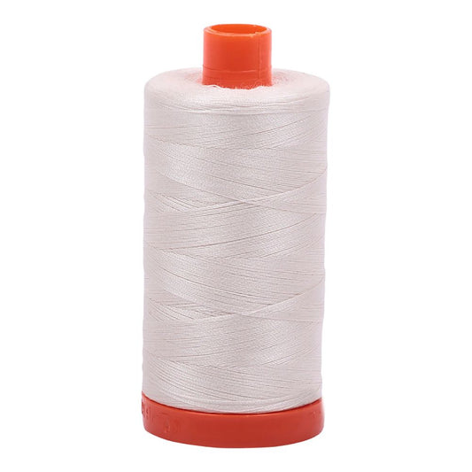 50 Weight Cotton 1300m (Color 2311 Muslin) - Aurifil