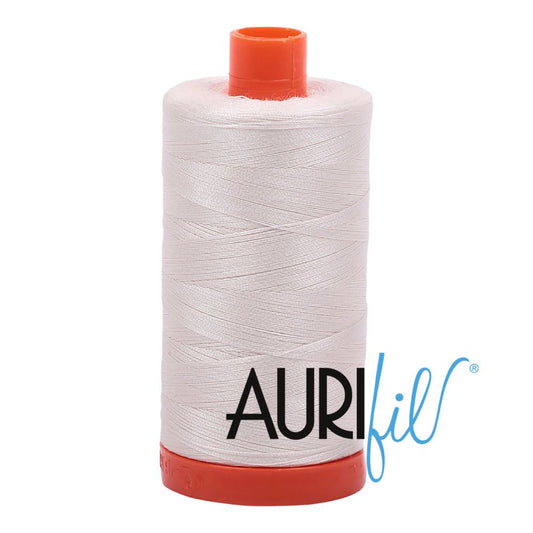 50 Weight Cotton 1300m (Color 2311 Muslin) - Aurifil