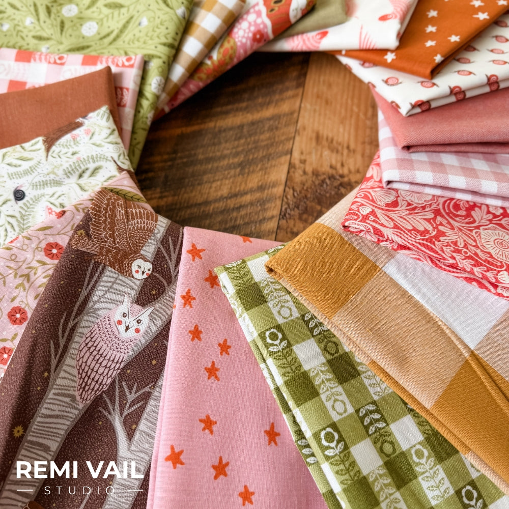 Hidden Hollow - Custom Curated Fabric Bundle - 20 FQs or Half Yards