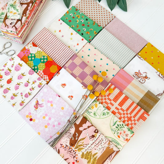 Backyard Magic - Custom Curated Fabric Bundle - 18 FQs or Half Yards