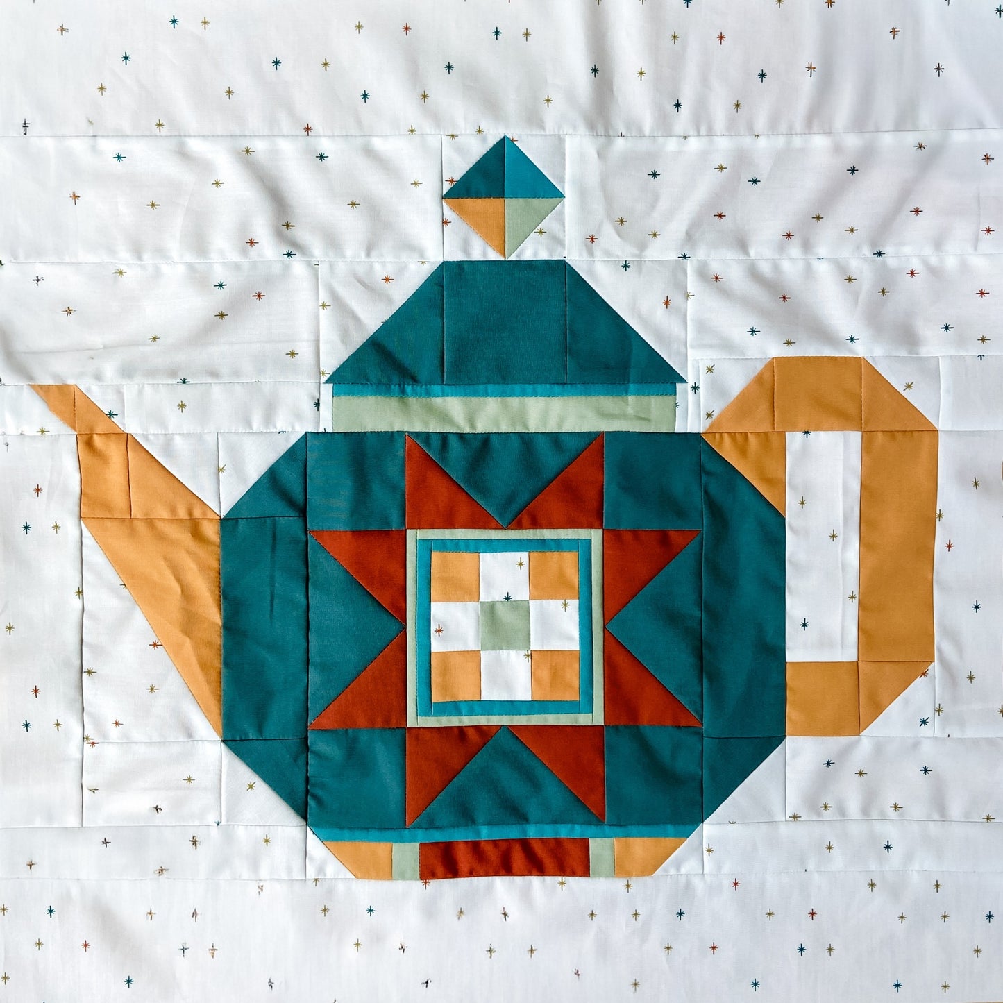 Collective Kettle Mini Quilt Pattern - PDF