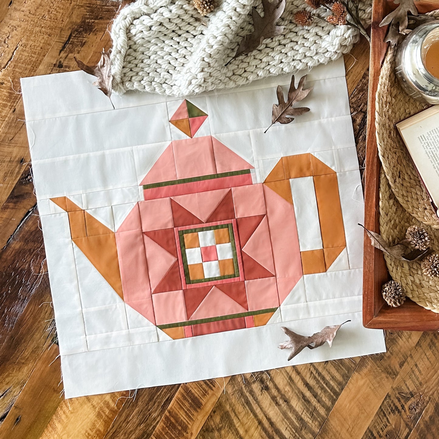 Collective Kettle Mini Quilt Pattern - PDF