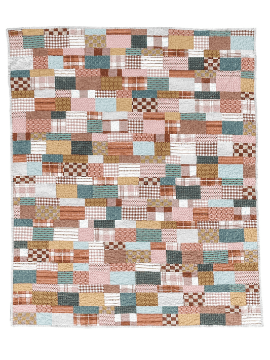 Always Together Throw Size Cover Quilt Kit (Fabric for Top Only)