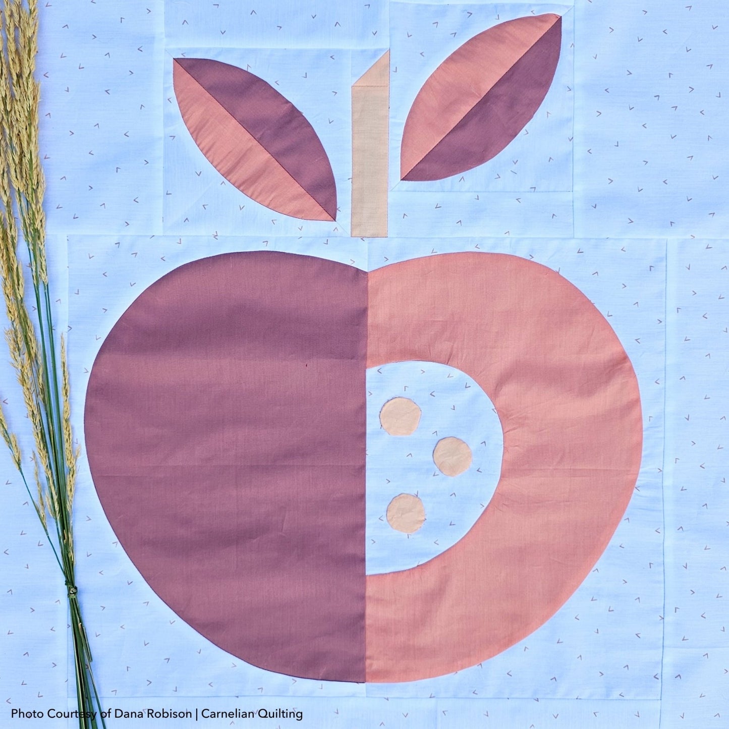 Apple Harvest Mini Quilt Pattern - PDF