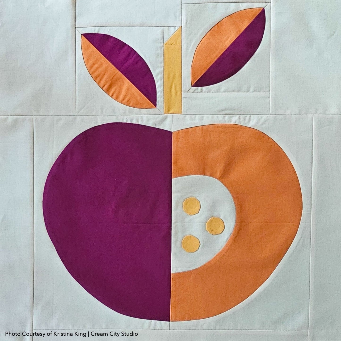 Apple Harvest Mini Quilt Pattern - PDF