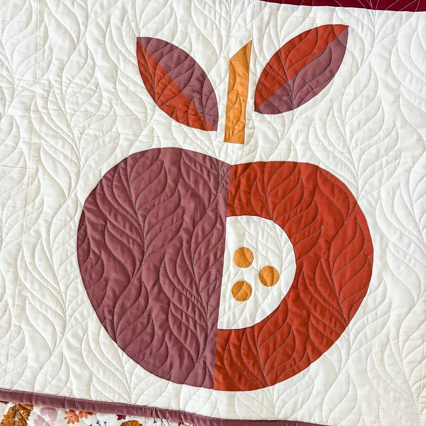 Apple Harvest Mini Quilt Pattern - PDF