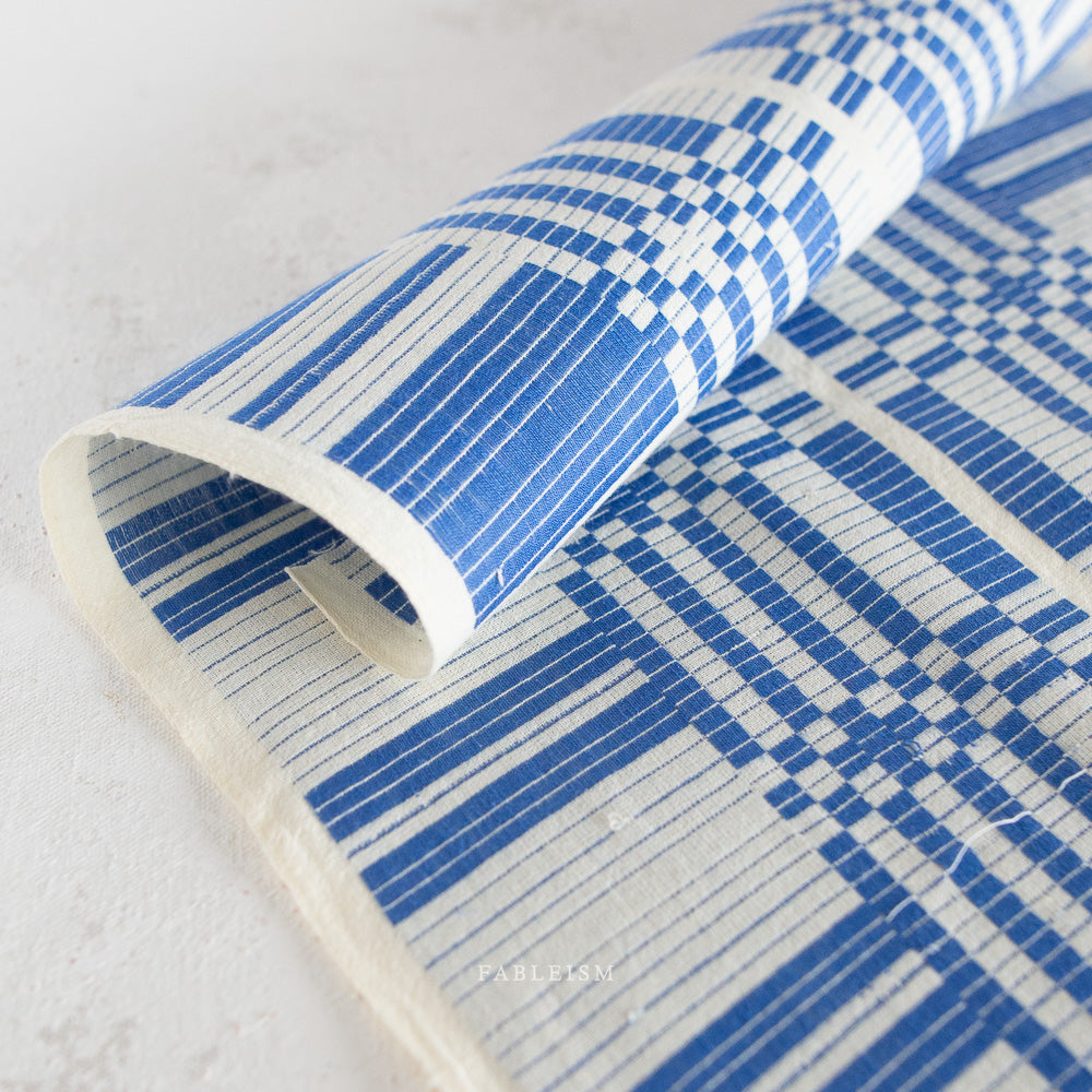Cobalt Astrid Weave - Swedish Holiday Collection - Fableism Supply Co - SWH105COBALT
