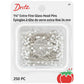 Extra Fine Glass Head Pins, White (250) - Dritz