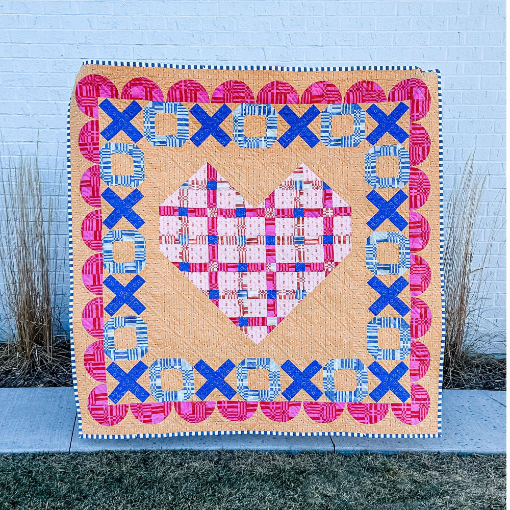 Flirty Gertie Quilt Kit (Fabric for Top and Binding Only)