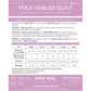 Folk Fables Quilt Pattern - PDF