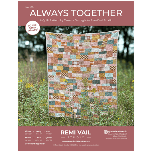 Always Together Quilt Pattern - PDF