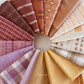 Deco Stripe in Umber - Golden Hour Collection - Fableism Supply Co - GLDHR03UMBER