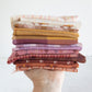 Deco Stripe in Umber - Golden Hour Collection - Fableism Supply Co - GLDHR03UMBER