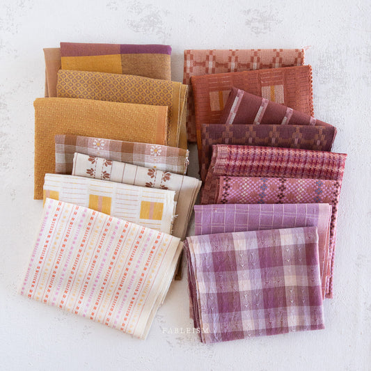 Deco Stripe in Umber - Golden Hour Collection - Fableism Supply Co - GLDHR03UMBER