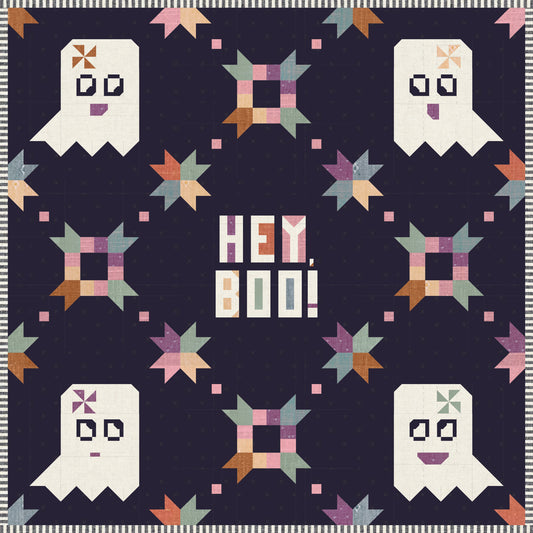 Hey Betty Boo | Small Throw | Quilt Kits - 3 Versions (Fabric for Top and Binding Only)
