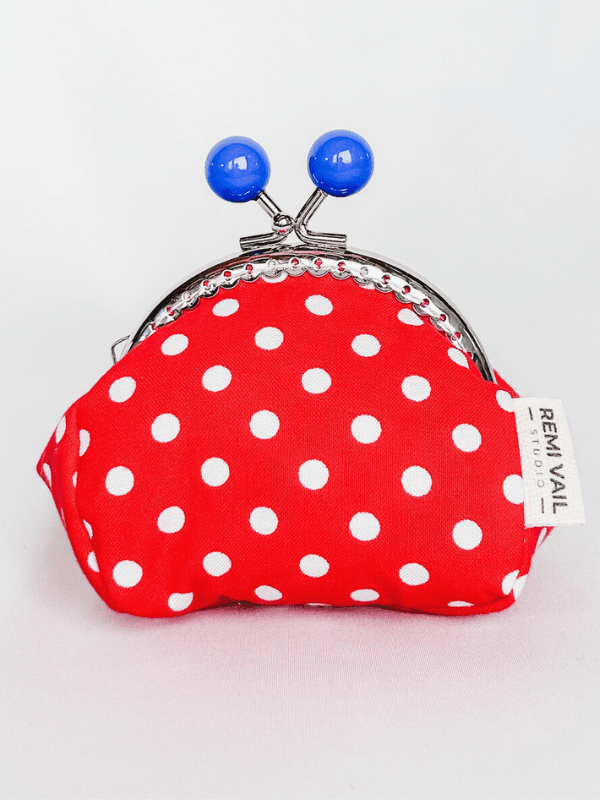 Lady Buglette Kiss Lock Coin Purse Remi Vail Studio