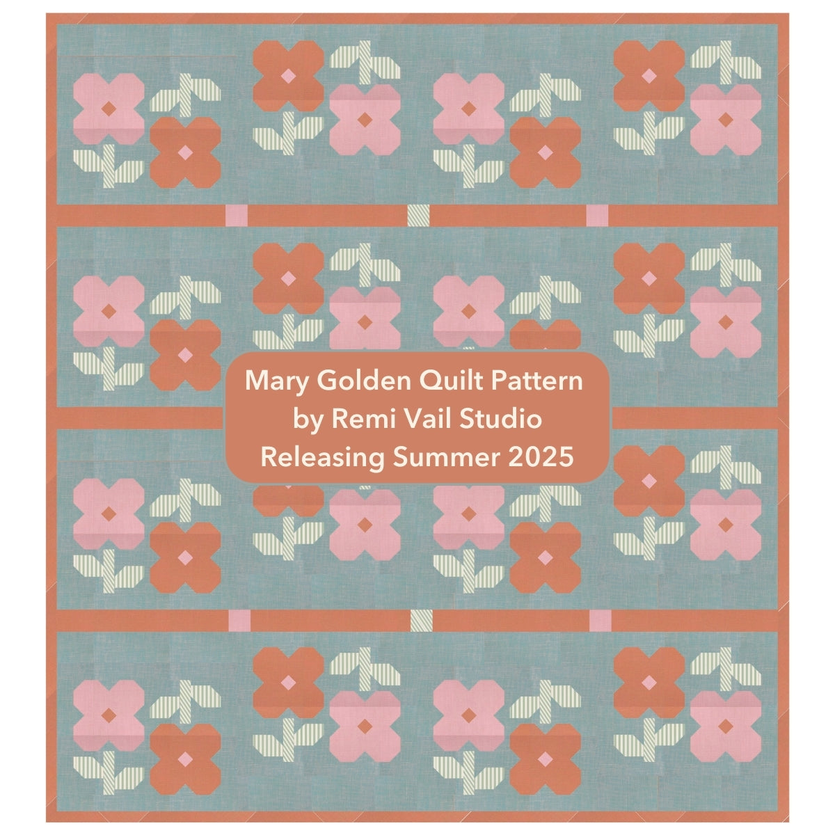 Mary Golden Quilt Pattern - PDF