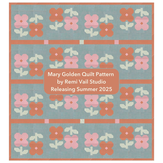 Mary Golden Quilt Pattern - PDF