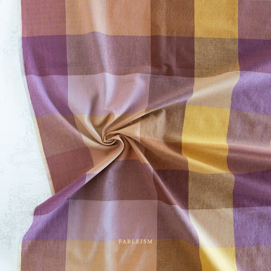 Meadow Happy Checkers - Golden Hour Collection - Fableism Supply Co - GLDHR01MEADOW