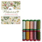 Mixed 40 & 12 Weight Cotton Midsummer Thread Collection by Sharon Holland (10 Spools) - Aurifil
