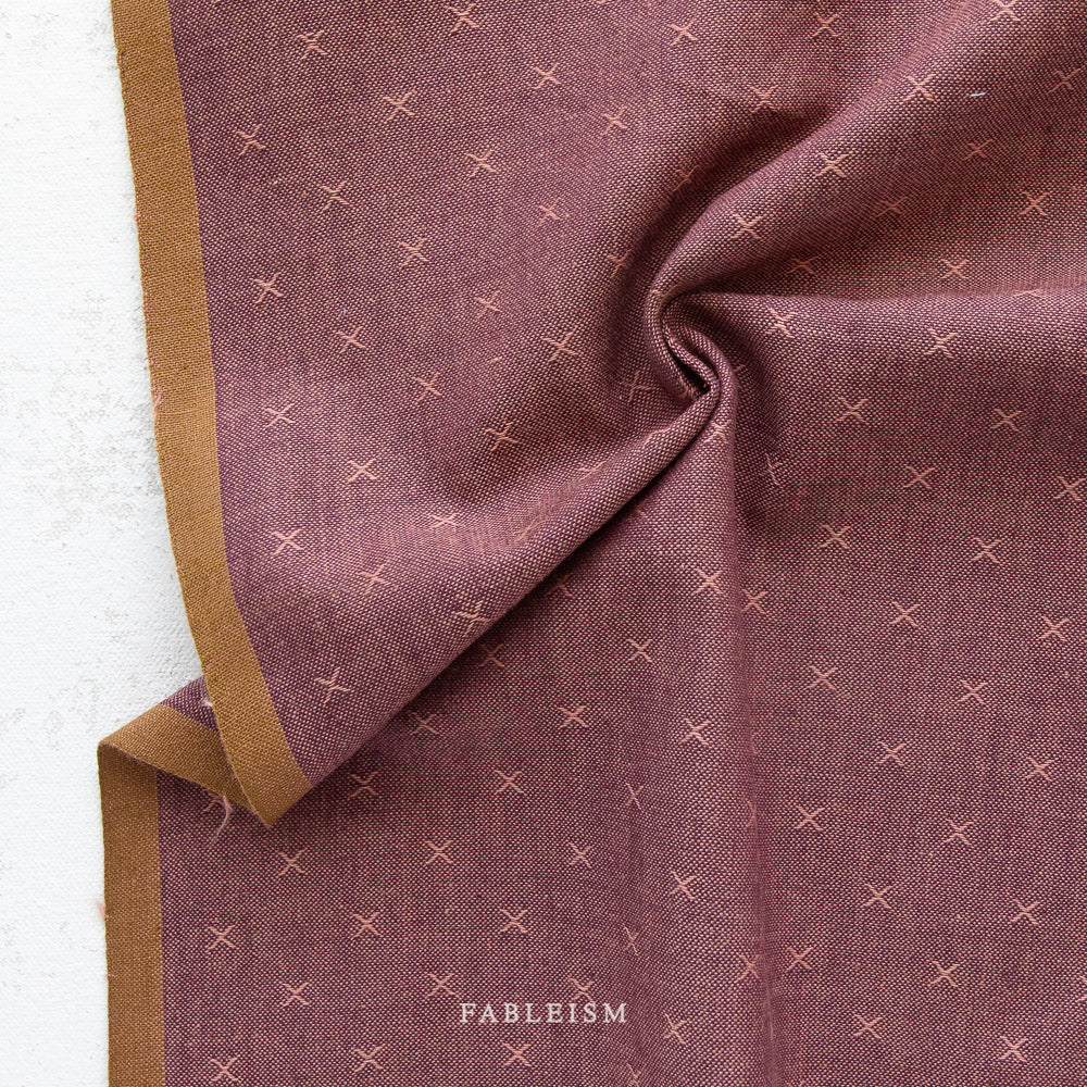 Mulberry Sprout Wovens - Fableism Supply Co - FSW115MULBERRY