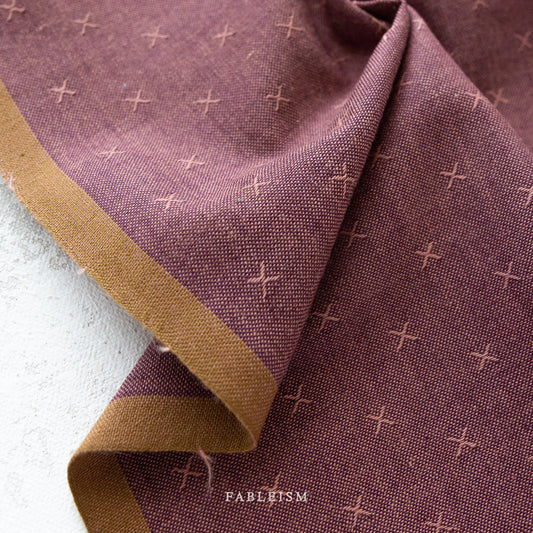 Mulberry Sprout Wovens - Fableism Supply Co - FSW115MULBERRY