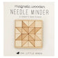 Quilt Block Wooden Magnetic Needle Minder - Oh, Little Wren