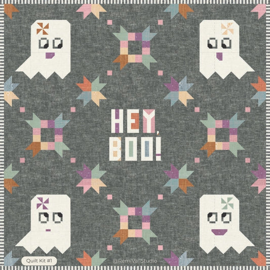 Hey Betty Boo | Small Throw | Quilt Kits - 3 Versions (Fabric for Top and Binding Only)