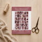 Full Circle Quilt Pattern (RVS2406) - Printed Pattern Pack of 6