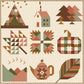 2025 Sweater Weather Sampler - Cover Quilt Kit (Top + Binding with Flange, Optional Backing)