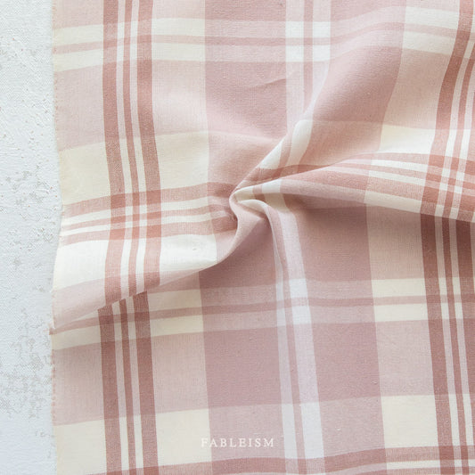 Soft Rose Arcade Plaid Wovens - Fableism Supply Co - ARC01SOFTROSE