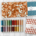 8 Weight Cotton Evolve Thread Collection by Suzy Quilts (20 spools) - Aurifil